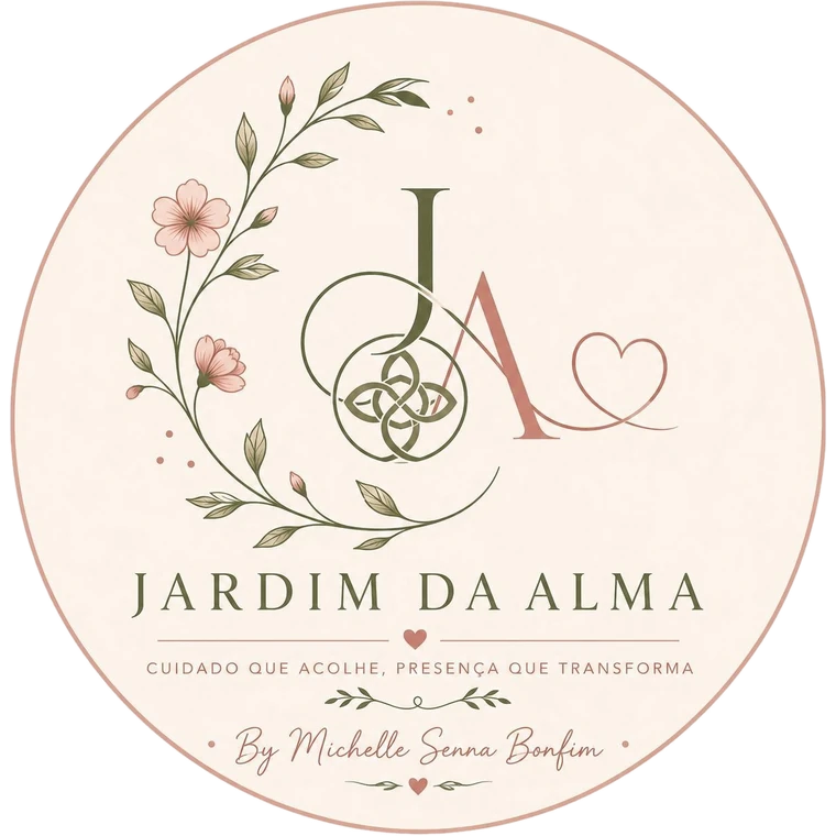 Jardim da Alma — Cuidado que acolhe, presença que transforma. By Michelle Senna Bonfim